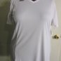 Adidas Climalite White Utility Jersey Short Slves Active Top Womenâs Plus 2X NWT