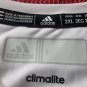 Adidas Climalite White Utility Jersey Short Slves Active Top Womenâs Plus 2X NWT