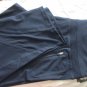 Women's Plus 3X Anne Klein Fitness Crop Pants High Rise Mesh Insets Navy NWT