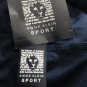 Women's Plus 3X Anne Klein Fitness Crop Pants High Rise Mesh Insets Navy NWT