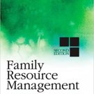 FAMILY RESOURCE MANAGEMENT
