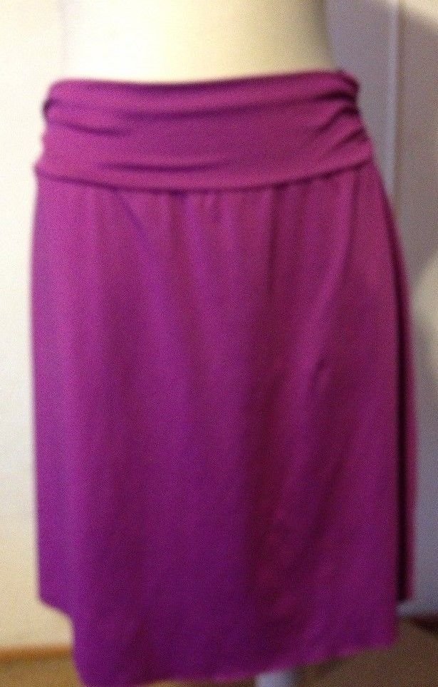 NWT COLORADO CLOTHING Stretch Skirt Mystic Style Pink Fuchsia Sz XL