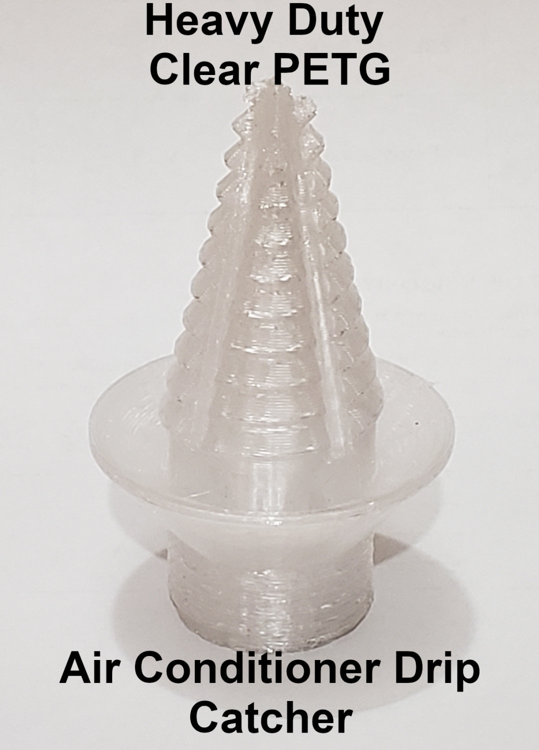 Air Conditioner (window A/C) Drain Condensation Drip Catcher to Garden