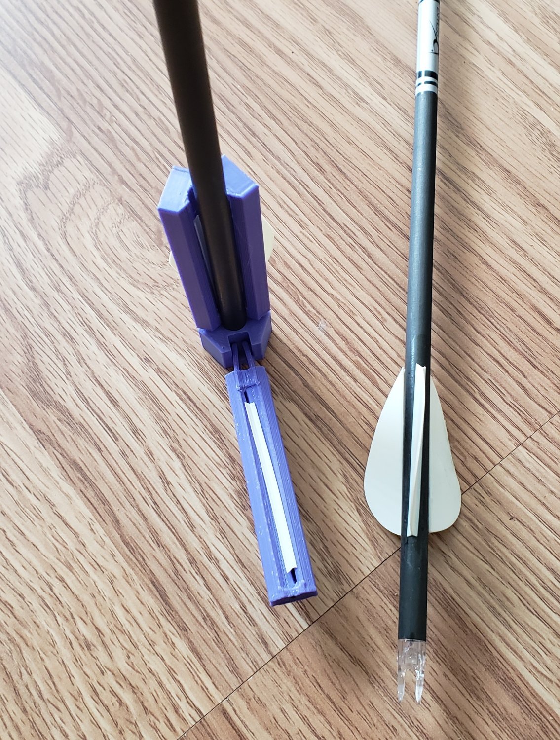 3 Fletch 300350 spine (7.8mm) 2" Vane Fletching jig 3 degree Right Helical