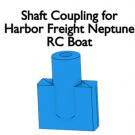 Improved Shaft Coupling for Harbor Freight Neptune RC boat