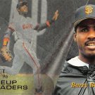 1996 Select Baseball Barry Bonds Select Lineup Leaders #156 1996 Select Baseball Barry Bonds Select Lineup Leaders #156