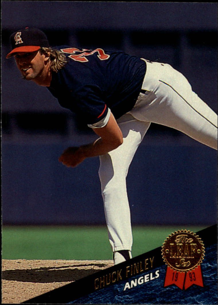 1993 Leaf #292 Chuck Finley
