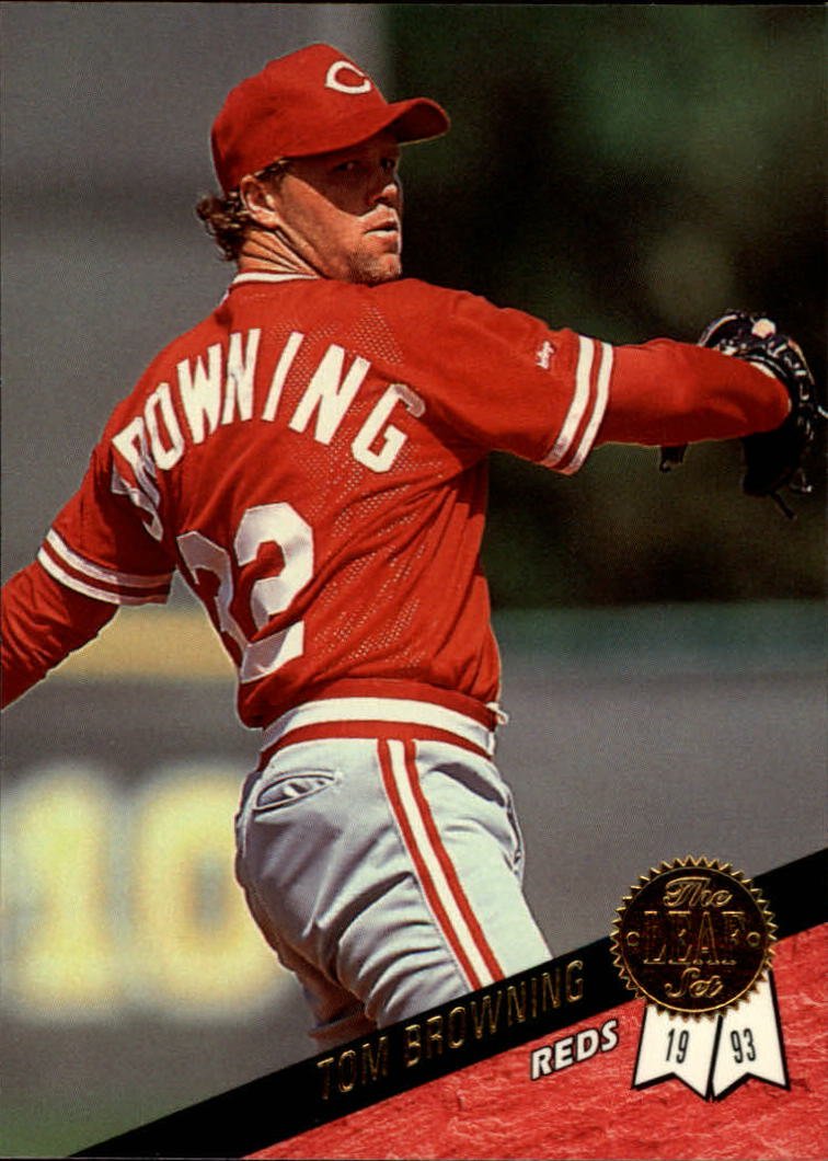 1993 Leaf #359 Tom Browning