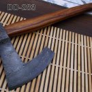 tomahawk Damascus steel Axe hiking battle Hand Forged axe14.5" long Rose wood