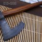 tomahawk Damascus steel Axe hiking battle Hand Forged axe14.5" long Rose wood