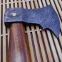 Damascus steel tomahawk Axe bearded hiking battle axe14.5 Inches long Hand Forge