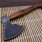 Damascus steel tomahawk Axe bearded hiking battle axe14.5 Inches long Hand Forge