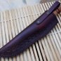 Hand Forged custom made Rain drop patren Damascus steel 10.5 Inches Knife with 5