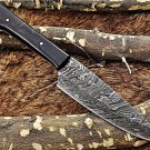 8.5" Damascus steel kitchen utility paring Knife, 4" Twist Pattern blade