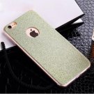 Hot Glitter Powder Ultra Thin Soft TPU Phone Back Cover Phone Case For iPhone 7 For Green (ip8Plus)
