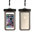 Universal Phone Bags Pouch Waterproof Cases Covers for iPhone 6 5S 6S 7 Plus black (iP8)