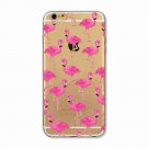 7 6s Animals Transparent Case Iphone 7 8 6 6s Floral Paisley Flamingo Love Style 11 (iP7Plus)
