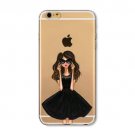 Case Apple iPhone 6 6s Plus 6Plus 5 5S SE Soft Silicon TPU Transparent Multi (iP6_6sPlus)