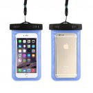 Universal Phone Bags Pouch Waterproof Cases Covers for iPhone 6 5S 6S 7 Plus blue (iP_SE)