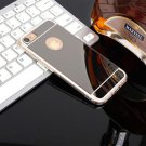 TOBOCLOO Cases For iPhone 5 5s SE 6 6s 7 8 Plus X Luxury Mirror TPU Black (iP_SE)