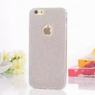 Hot Glitter Powder Ultra Thin Soft TPU Phone Back Cover Phone Case For iPhone 7 For Silver (iP_SE)