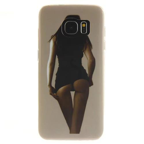 Coque Fundas Plating TPU Case for Samsung Galaxy S6 S7 Edge S8 Plus Note 5 S5 08 (S7Edge)