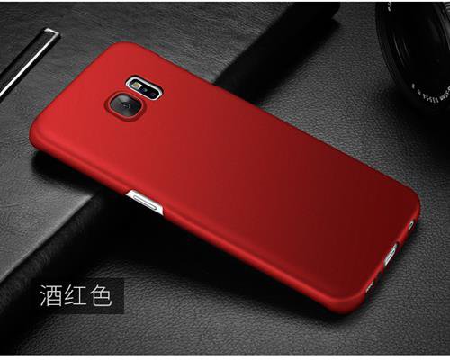 Luxury Hard Matte Case For Samsung Galaxy S3 S4 S5 Neo S6 S7 Edge A5 J1 Red (S7Edge)