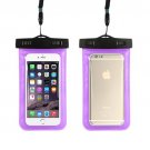 Universal Phone Bags Pouch Waterproof Cases Covers for iPhone 6 5S 6S 7 Plus purple (S6Edge)