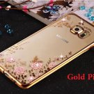 Soft Glitter Case For Samsung Galaxy S8 Plus S7 Edge S6 S5 Neo J5 Prime Note GoldPink (S6Edge)
