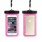 Universal Phone Bags Pouch Waterproof Cases Covers for iPhone 6 5S 6S 7 Plus pink (S6)