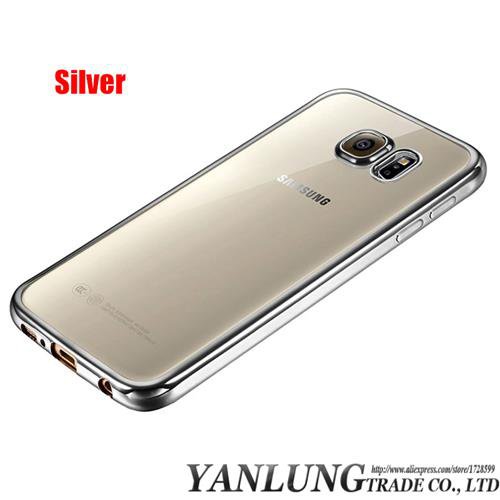 Coque Fundas Plating TPU Case for Samsung Galaxy S6 S7 Edge S8 Plus Note 5 S5 03 (S5)