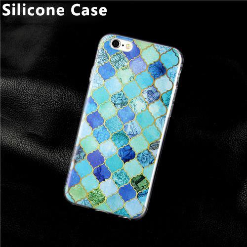 MISSCASE Phone Case for iphone Plus Soft Silicone Van Gogh Star print TPU 12 (iP5_5s)