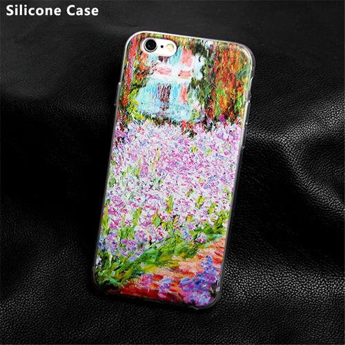 MISSCASE Phone Case for iphone Plus Soft Silicone Van Gogh Star print TPU 3 (iP5_5s)