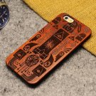 Natural U I Brand New Wood Phone Case For iPhone 5 5S 6 6S 6Plus 7 Indonesia (iP6_6s)