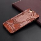 Natural U I Brand New Wood Phone Case For iPhone 5 5S 6 6S 6Plus 7 tiger (iP6_6s)