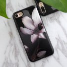 SoCouple For iphone 5s 5 SE 6 6s 8 6 7 8 plus Granite Scrub Marble IK05FlowerLotus (iP6_6sPlus)