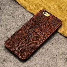 Natural U I Brand New Wood Phone Case For iPhone 5 5S 6 6S 6Plus 7 totem (iP7)
