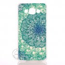 Mandala Flower Datura Floral Clear Hard Plastic Case Cover Samsung S5 S6 S7 Edge 8 Plus 3 (Note4)