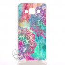 Mandala Flower Datura Floral Clear Hard Plastic Case Cover Samsung S5 S6 S7 Edge 8 Plus 1 (Note5)