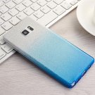 Gradient Glitter Soft Silicon Case For Samsung Galaxy S6 S7 Edge S8 Plus Blue (S5)