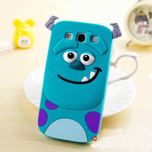 3D Cartoon Soft Silicone Case for Samsung Galaxy S5 S6 S7 edge 4 (S6)