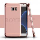 For Samsung Galaxy S7 Edge Case S8 Fashion 3in1 Hard PC Ultra Slim Cover For Apple RoseGold (S7)