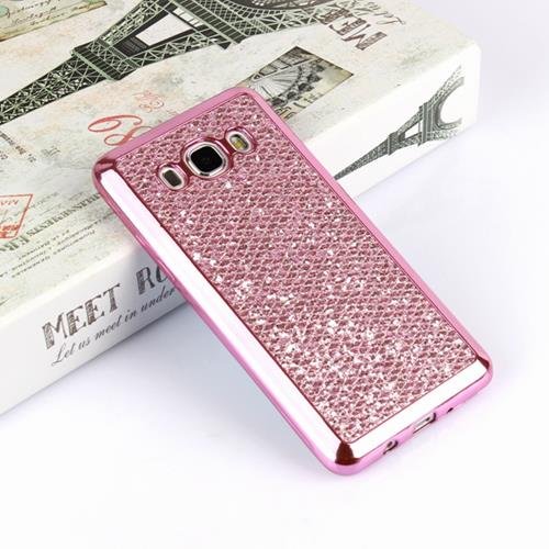 Glitter Silicon Case For Samsung Galaxy S8 S7 Edge S6 S5 Pink (S7)