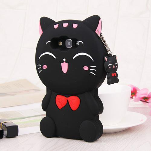 3D Cartoon Soft Silicone Back Cover Case for Samsung Galaxy S8 Plus S6 S7 Edge S5 10 (S7)