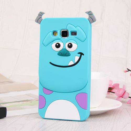 3D Cartoon Soft Silicone Back Cover Case for Samsung Galaxy S8 Plus S6 S7 Edge S5 8 (S8Plus)