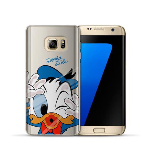 Mickey Minnie Case Coque Samsung Galaxy S5 S6 S7 Edge S8 Plus TPU Silicon 5 (S8Plus)