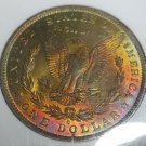 NGC MS64 1883-O MORGAN 90% SILVER DOLLAR AMAZING COLORFUL IRIDESCENT TONING NGC MS64 1883-O MORGAN 90% SILVER DOLLAR AMAZING COLORFUL IRIDESCENT TONING