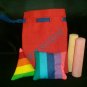 Hopscotch Bag with Beanbags Machine Embroidery Design