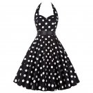 Size S Black Fashion Sleeveless Vintage 1950s Women Dress