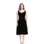 Size XXL Black Lace Women Elegant Dress